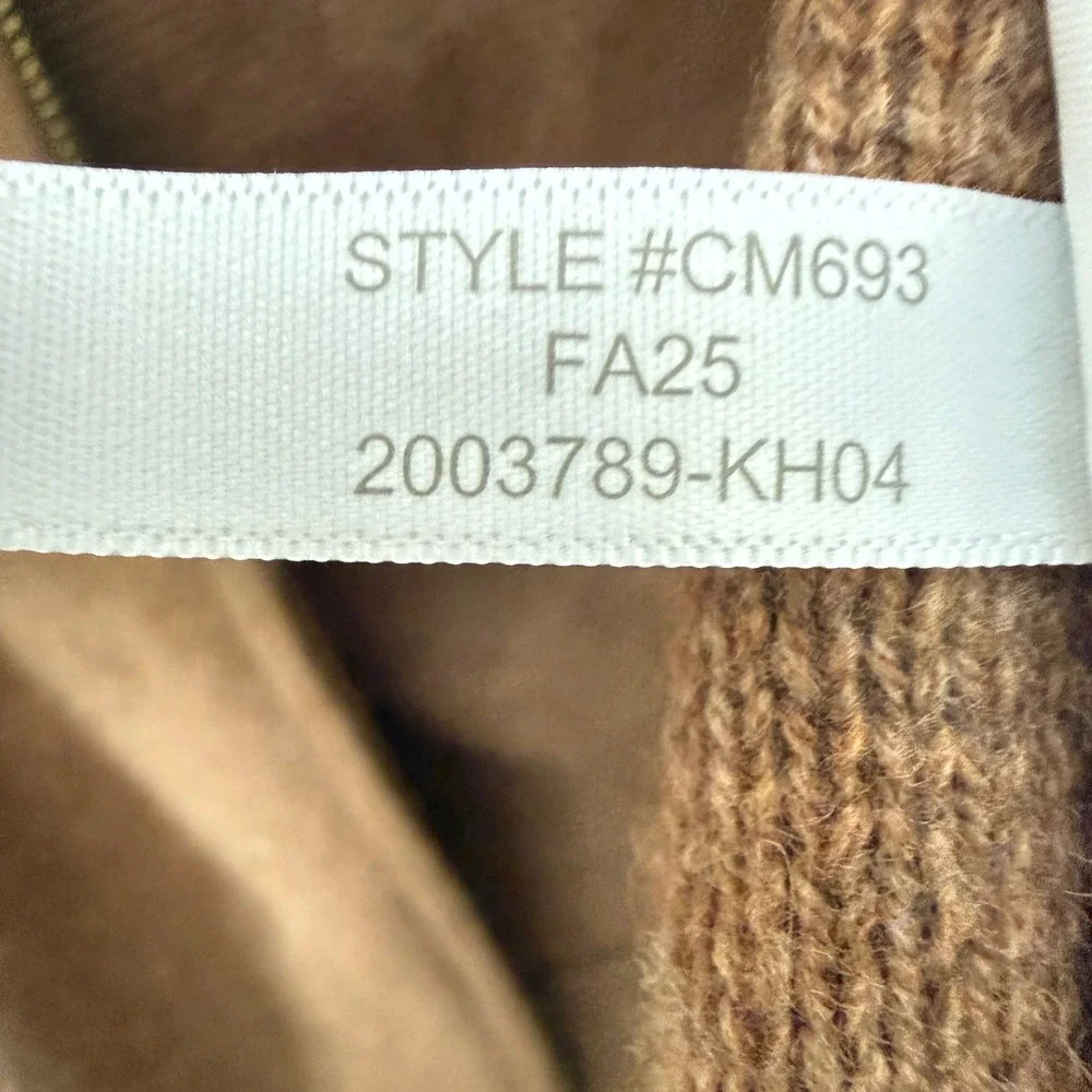 J CREW Full-zip flight sweater-jacket lambs wool blend XS oversized